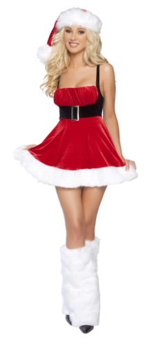 Roma Costume C139 - Santa's Envy - As Shown / M/L