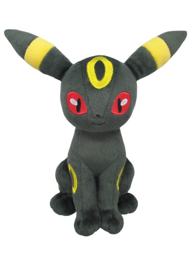 Sanei PP122 Pokemon All Star Collection Umbreon Plush, Brown/a
