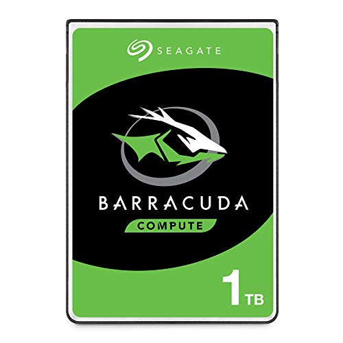Seagate BarraCuda 1TB Internal Hard Drive HDD – 2.5 Inch SATA 6 Gb/s 5400 RPM 128MB Cache for PC Laptop – Frustration Free Packaging (ST1000LM048) - BarraCuda 2.5-Inch - HDD - 1TB