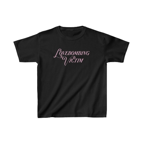 Lovebombing Victim Baby Tee | XS / Black