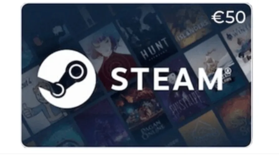 Steam gift card