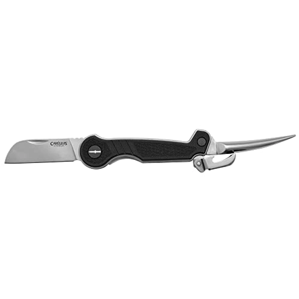Camillus MARLINSPIKE 2.0 Compact Durable Corrosion-Resistant 440 Stainless Steel Everyday Carry Folding Pocket Knife with Integrated Dual Locking System