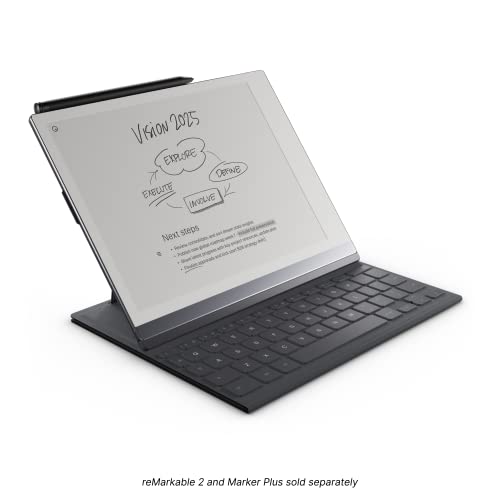 reMarkable Type Folio – Keyboard Cover for Your Paper Tablet – No Charging or Cables – US English (Ink Black) - Ink Black