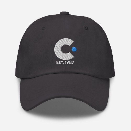 Cyan - Est. 1987 Hat | Dark Grey