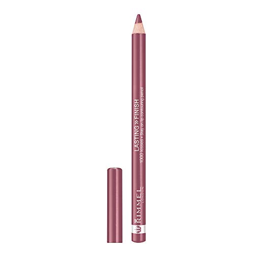 Rimmel 1000 Kisses Lip Liner, Mauve Shimmer, 0.04 Fluid Ounce - Mauve Shimmer - 1 Count (Pack of 1)