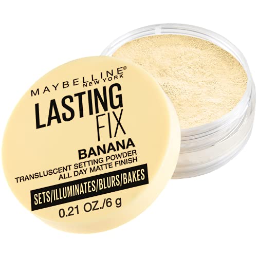 Maybelline Banana Powder Loose Setting Face Powder, Shade 10, 1 Count - BANANA - 0.21 Ounce (PACK OF 1)