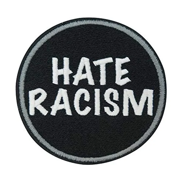 Finally Home Hate Racism Patch zum Aufbügeln | Black Lives Matters Patches, Bügelflicken, Flicken, Aufnäher