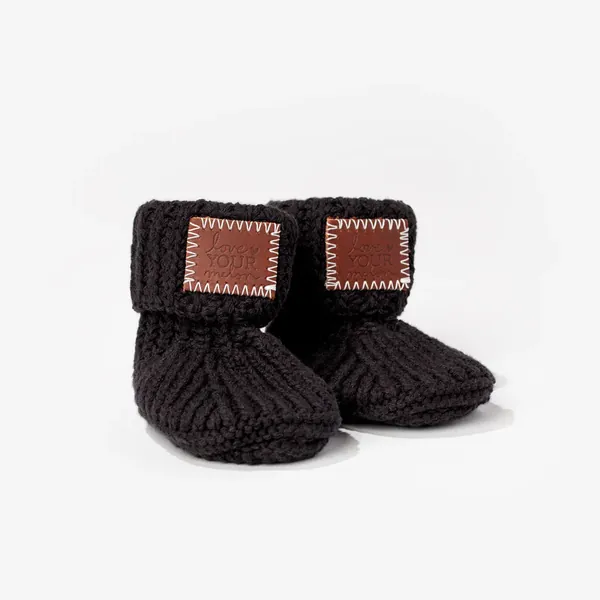 Baby Booties | Black