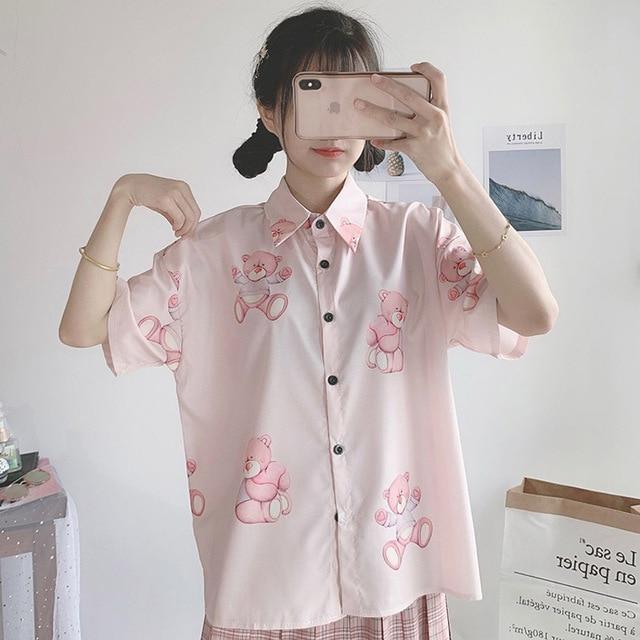 Baby Bear Blouse - Short Sleeve