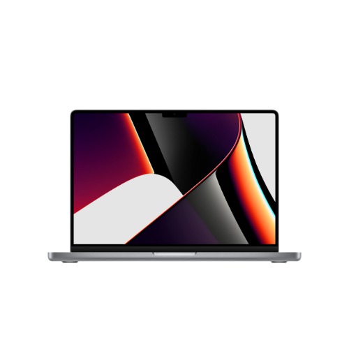 Apple 2021 MacBook Pro (14-inch, Apple M1 Pro chip with 8‑core CPU and 14‑core GPU, 16GB RAM, 512GB SSD) - Space Grey - English - English - MacBook only 512 GB Space Grey