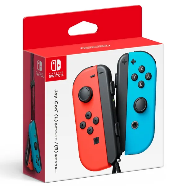 Control Nintendo Switch - Joy-Con (L/R) - Rojo/Azul Neón (Importado de Nintendo Japón)