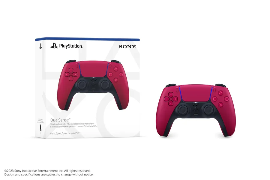 PlayStation DualSense® Wireless Controller - Cosmic Red - Cosmic Red Edition