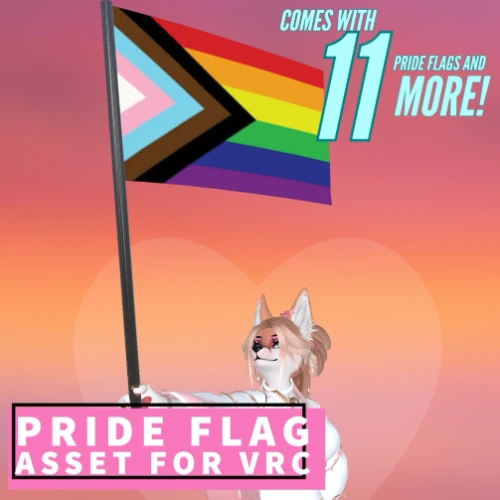 Pride Flag Asset for VRC