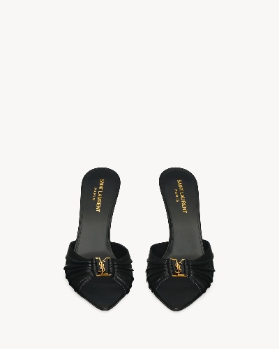 Mule BABYLONE in pelle liscia | Saint Laurent | YSL.com