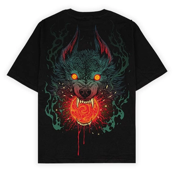 Wolf Swallowed The Sun - Oversized T-Shirt
