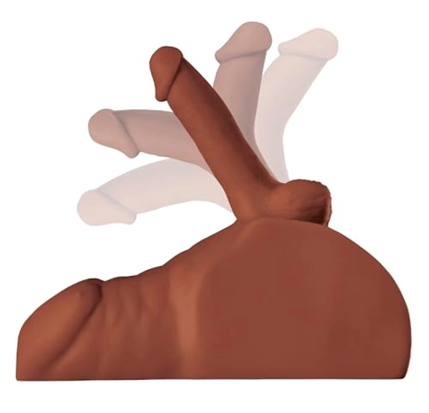 PDX Plus 50016410000 Masturbator Skin-Coloured Dark One Size
