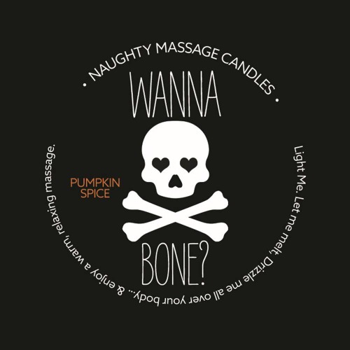 Naughty Massage Candle - Wanna Bone
