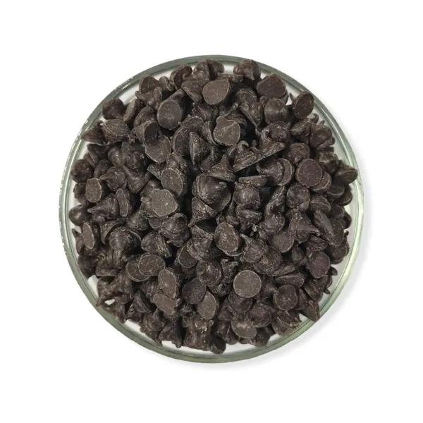Dry Fruit Hub Dark Chocolate Chips 1kg, Dark Chocolate Chips, Dark Chocolate Chips Packet for Cake, Chocolate Chips for Cake Decoration