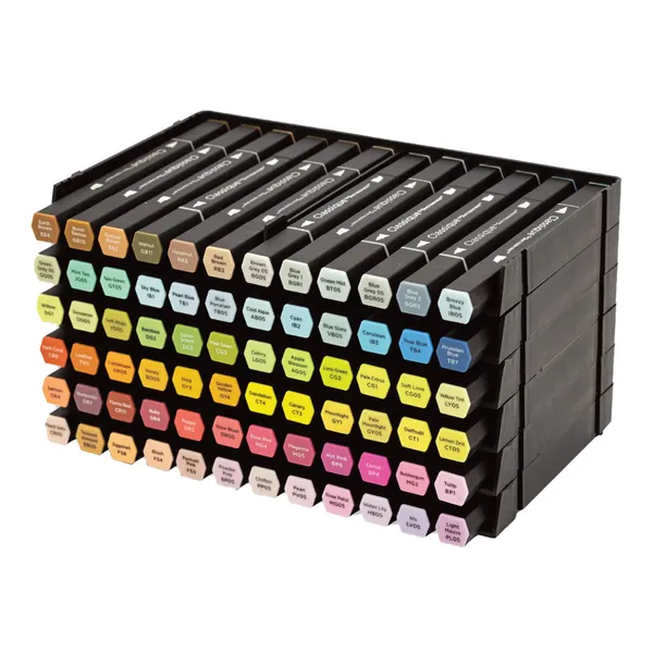 Crafter's Companion SPECN-6 Spectrum Noir Marker Storage Trays, 6/Pack,Black -