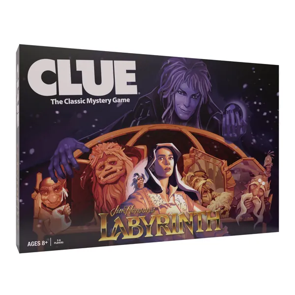 USAOPOLY CLUE: Labyrinth | Solve The Mystery - Who Does Jareth Control, Where is Toby, and What Object is Used | Collectible Clue Game Based on Jim Henson’s Labyrinth | Officially-Licensed Game - 