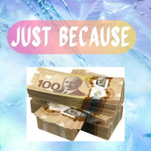 Just Because I deserve It 