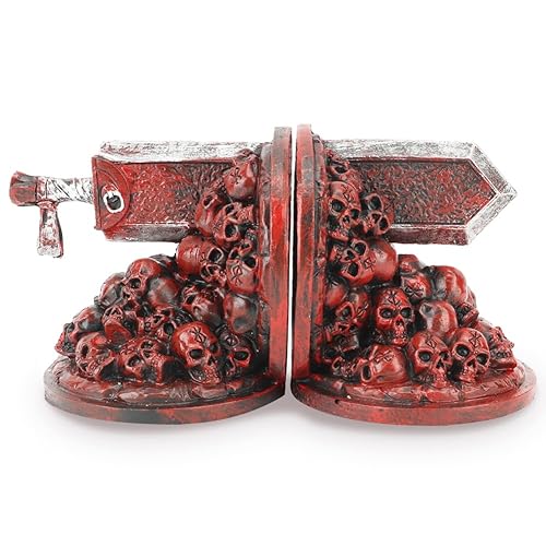 Dragon Slayer Bookends, Dragon Bookends Vintage Resin Furious Dragon Slayer Bookends for Children Desk Decoration