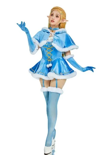 Princess Zelda: Christmas Cosplay (The Legend of Zelda Series)