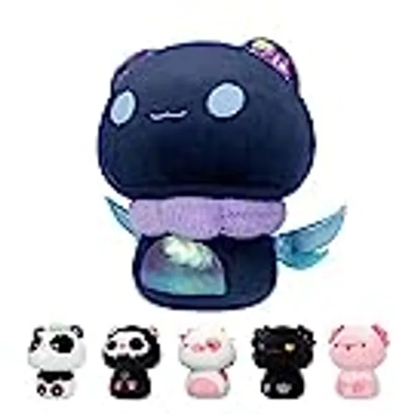 Mewaii 14” Mushroom Plush, Blue Dragonfly Plush Pillow Soft Plushies Squishy Pillow, Cute Dragonfly Stuffed Animals Kawaii Plush Toys Decoration Gift for Girls Boys