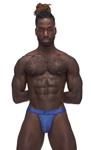 Sexagon Strappy Ring Jock - Large-x-Large - Royal