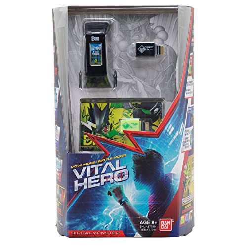 Vital Hero Digimon - Black - Black (Includes "Pulse City" Dim Card)