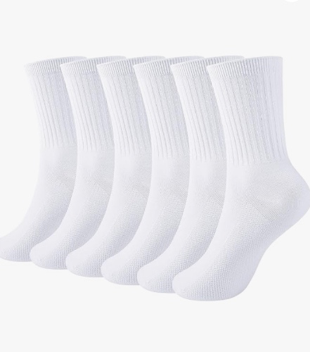 White socks