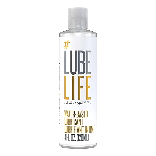 Lube Life Water Based Personal Lubricant, Lube for Men, Women & Couples, Non-Staining, 4 Fl Oz (120 mL) - Original - 120 ml (Pack of 1)