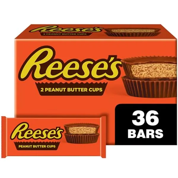 Reese's Peanut Butter Cups - 36 Bars, 54 oz.