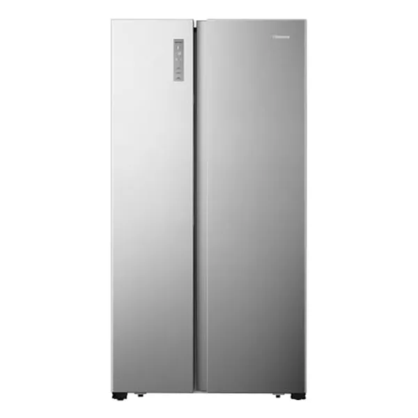 Hisense RS677N4BIE - Frigorífico Side By Side, Puerta Americana, Total No Frost, Capacidad Neta 519 L, 1.78 m Inox