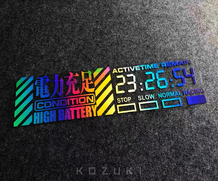 Evangelion car sticker Nerv Car sticker Neon Genesis Evangelion stickers for car raser reflective water proof eva01 sticker for laptop