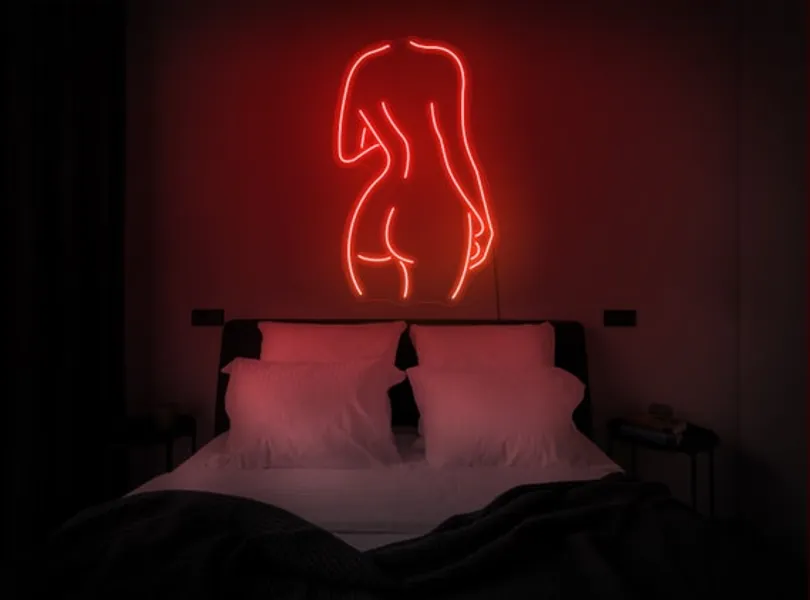 Body Neon Signbody Led Signwoman Body Neon Signwoman Body | Etsy