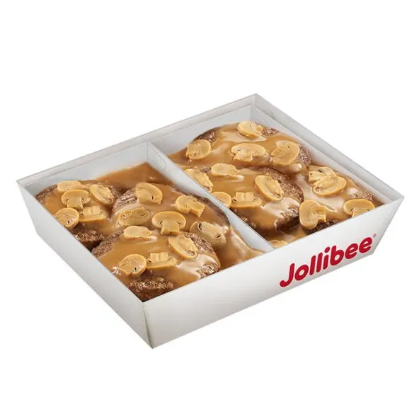 Jollibee 6pc Burger Steak