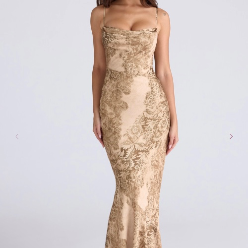 Nalani Satin Maxi Dress