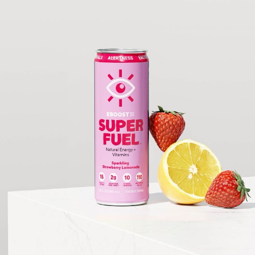 SUPER FUEL by EBOOST - Strawberry Lemonade / Case (12)
