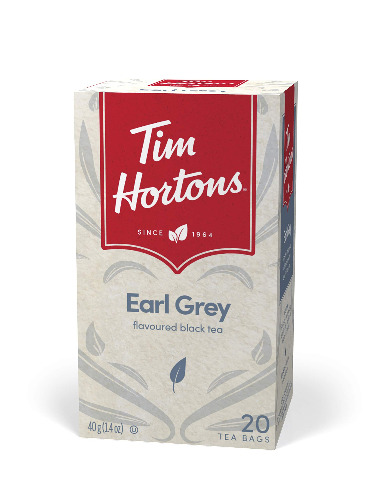 Tim Hortons Earl Grey Tea Bags, 20 Count - Earl Grey 20 Count (Pack of 1)