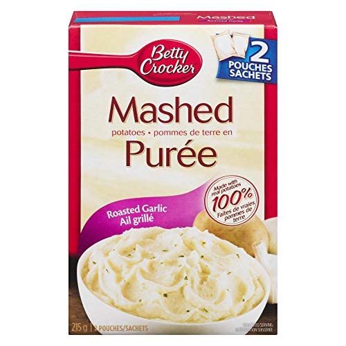 Betty Crocker Mashed Potatoes Roasted Garlic 215 Gram