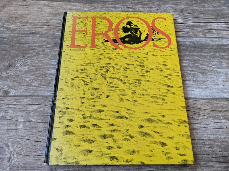 Eros Summer 1962 Volume One Number Two Vintage Hardcover Erotic Magazine Book