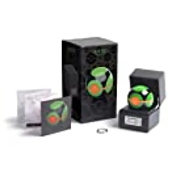 The Wand Company Dusk Ball Authentic Replica - Realistic, Electronic, Die-Cast Poke Ball with Ball and Display Case Light Features Officially Licensed by Pokemon