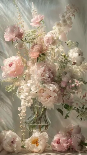 A bouquet of flowers