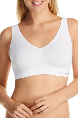 Bonds Women's Underwear Comfy Crop - Large - White
