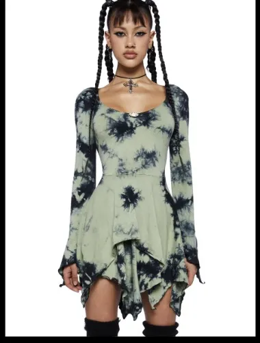 Starlight Flutter Mini Dress