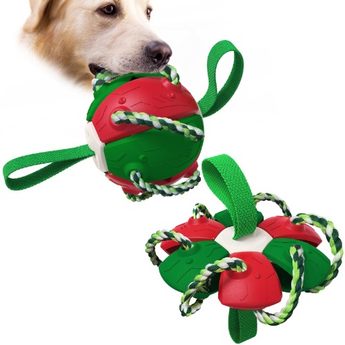 Interactive Football Dog Chew Toy - 2