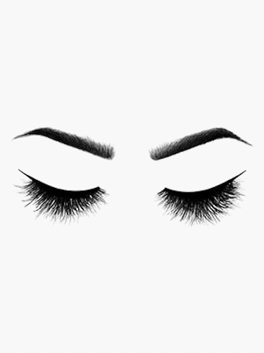 Lashes and brows