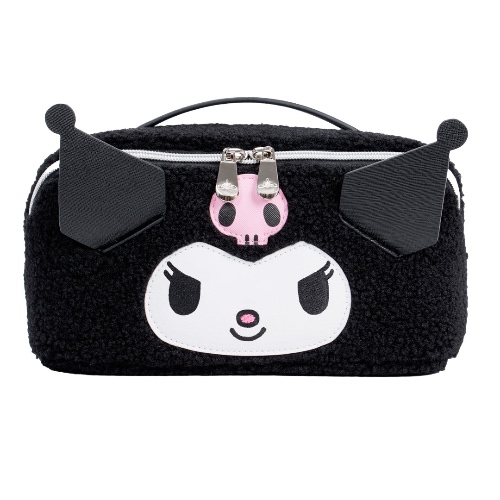 Kuromi x Impressions Vanity Unfold Travel Bag - Black