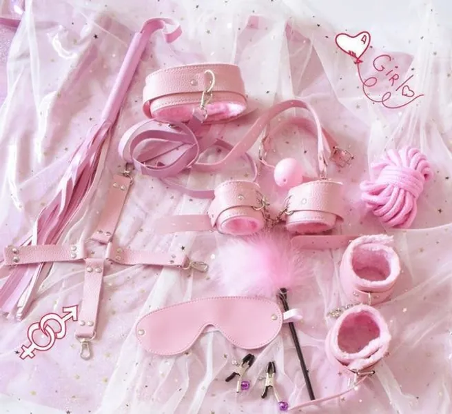 10 Piece Play Set - Pink Set